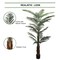 8' Artificial Areca Palm Tree - Lush, Realistic Indoor Faux Tropical Plant